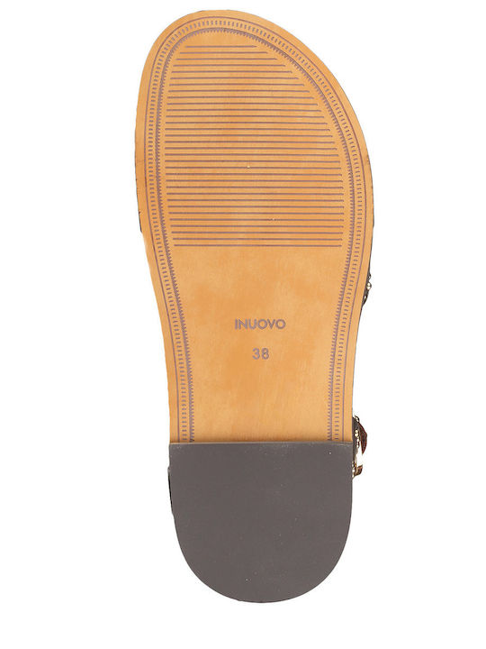 Women's Flat Sandals Brown