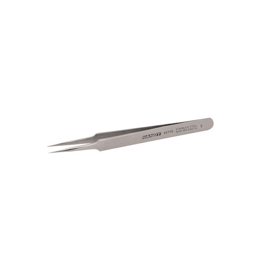 Epilatoare Pentru Sprâncene Profesionale 120 Mm Vârf Conic Subțire Oțel Inoxidabil Nemetalic