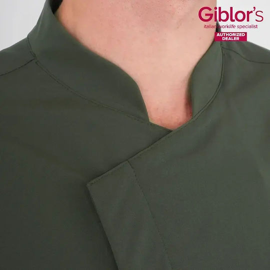 Giblor's Chef Jacket Khaki Giorgio