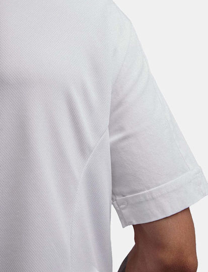 Fageo Chef Jacket Male White
