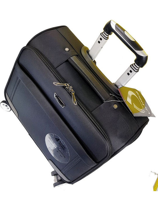 Diplomat Waterproof Laptop Bag 15.6 with Casters in Black Colour ZC998-41-black