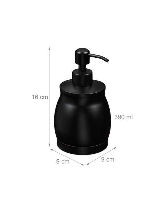 Relaxdays Dispenser Din Oțel Inoxidabil Gri 390ml