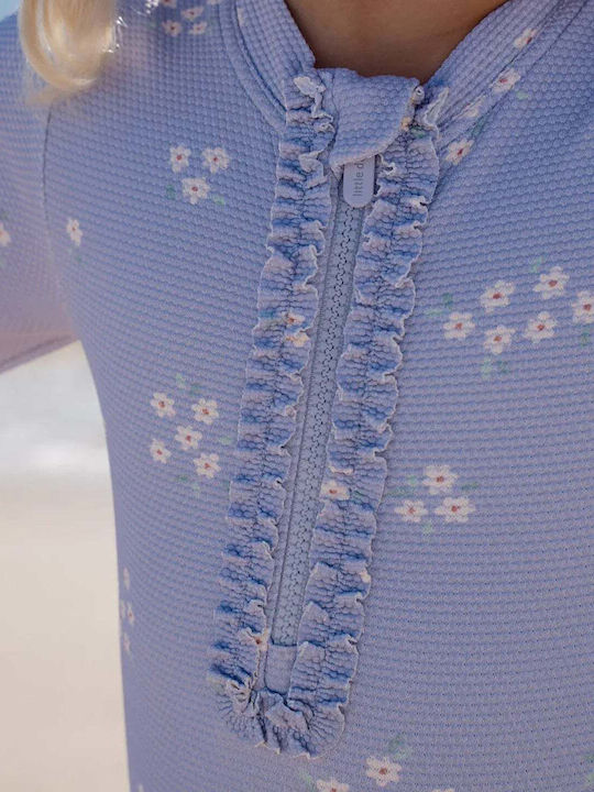 Little Dutch Παιδικό Μαγιό Ολόσωμο με Μακρύ Μανίκι Dreamy Lavender