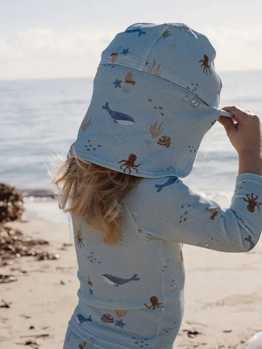 Little Dutch Παιδικό Μαγιό Μπλούζα με Μακρύ Μανίκι Ocean Friends