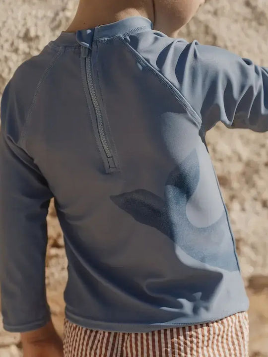 Little Dutch Παιδικό Μαγιό Μπλούζα με Μακρύ Μανίκι Ocean Blue