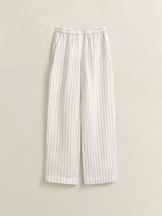 Women's Linen Trousers White