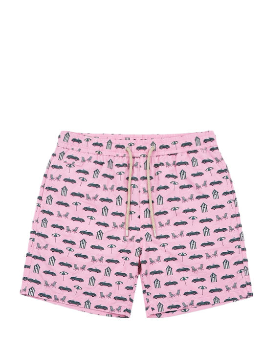 Men's Swimwear Shorts Green Pink
