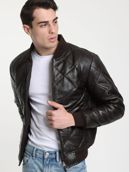 Leather Jacket Brown