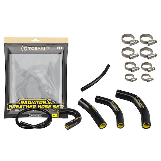Silicone Radiator Hoses Aramide+Breather Tubes Racing Honda Pcx 125/150 '10-'20 Tobaki