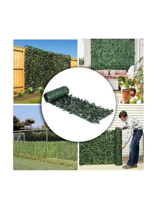 Artificial Foliage Roll Ivy Fence Pergola 3 Pieces Balcony Garden Cover 50cm x 3m 3pcs