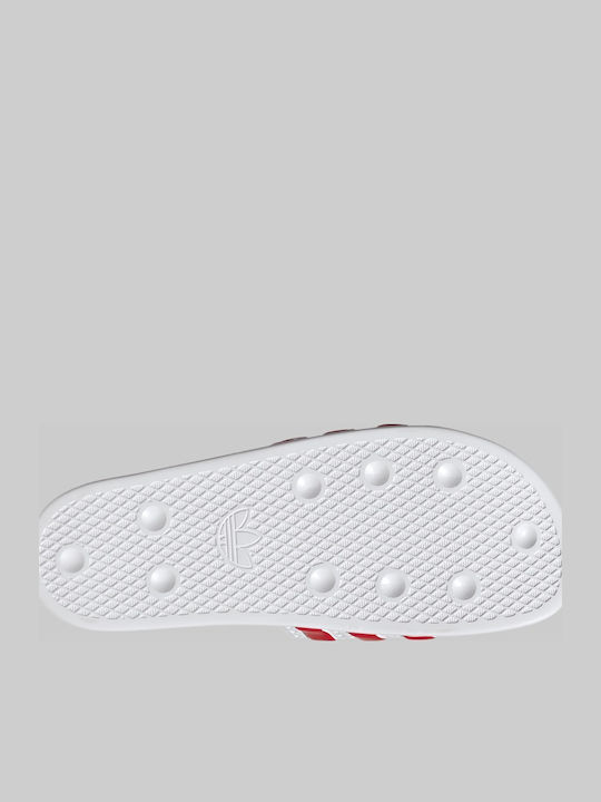 Adilette Ανδρικές Σαγιονάρες Λευκές