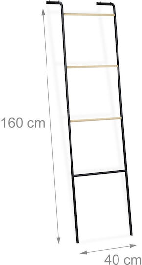 Relaxdays Wandhalterung 40x160cm Schwarze