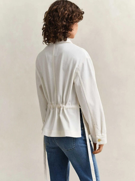 Γυναικείο Τζιν Μπουφάν Off White