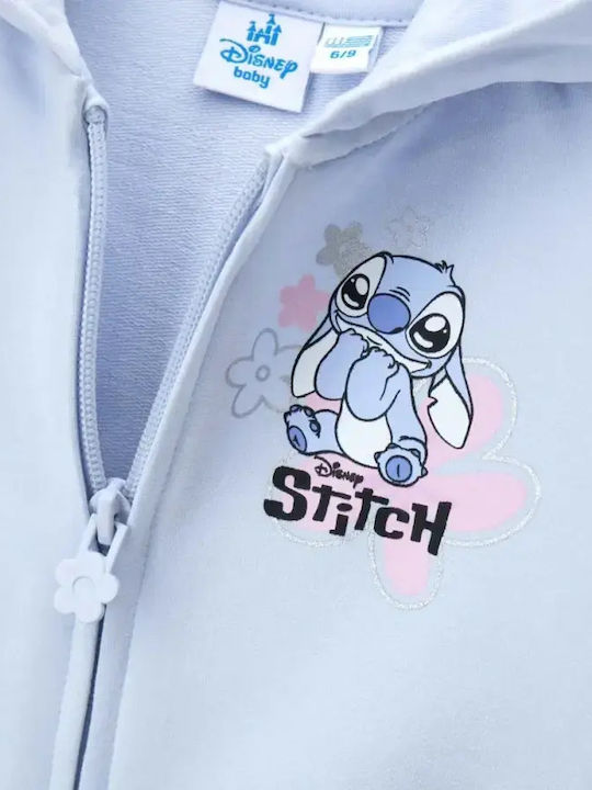 Kids Cardigan with Hood Sky Blue