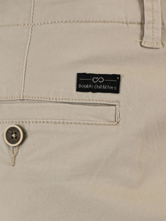 Chino Elastic Trousers Ecru