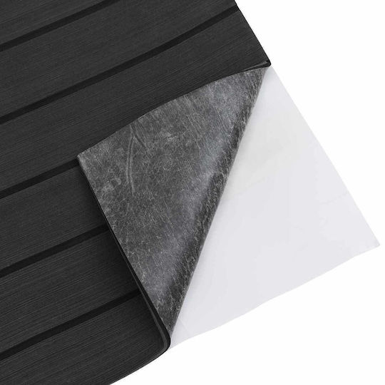 Boat Mat Striped Dark Gray Black 240 x 90 cm Eva 42046768 Dark Gray