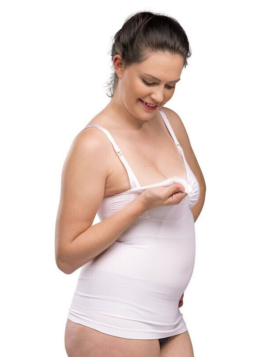 Carriwell Seamless Nursing Top Bra White M Cw150111