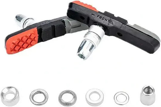 Set V-brake Triple Layer Brake Pads Absolutely Safe Braking