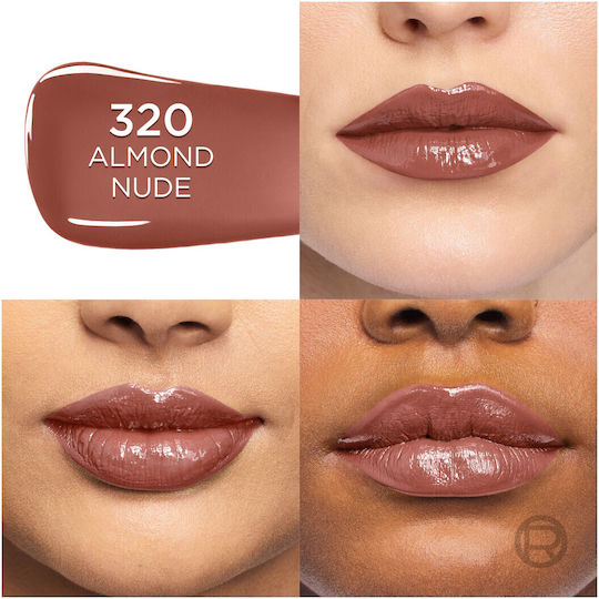 L'Oreal Paris Infailible Le Laque Resistance Nudes Υγρό Κραγιόν Almond Nude 4.3ml