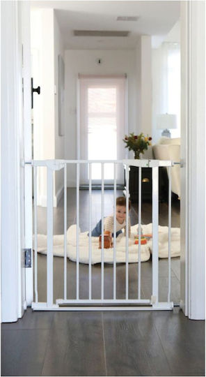 Dreambaby Security Door Made of Metal in White Color