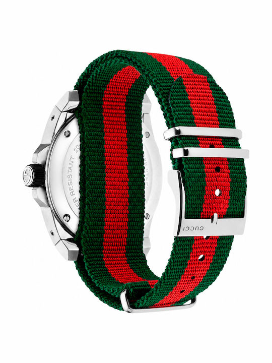 Gucci Men's Watch 45mm Battery with Fabric Strap