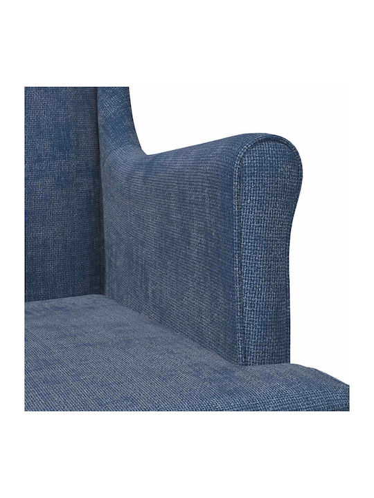 Relax Sessel Blau 65x79x100cm