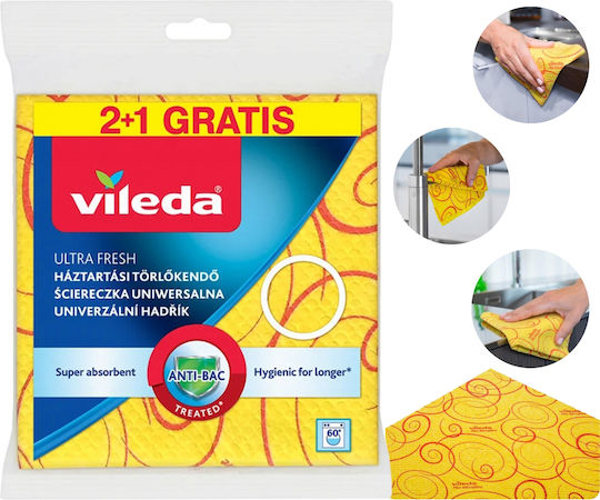 Vileda 3d Universal Mop 3 Pcs