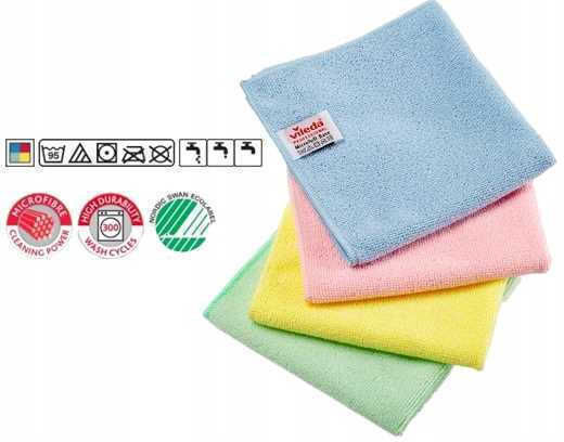 Vileda Reinigungstücher mit Mikrofasern Microtuff Basis Stoff Blau 1 Stück