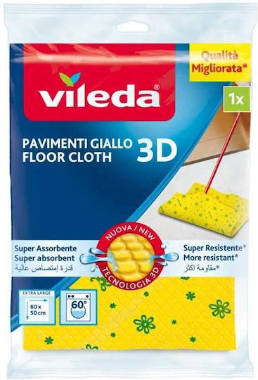Vileda Lavetă Podea 3D Microfibră 1 Bucată
