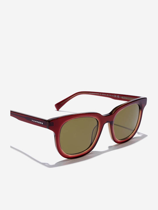 Hawkers Sunglasses Brown with Horn-Rimmed Frame Hawkers Sunglasses Brown with Horn-Rimmed Frame
