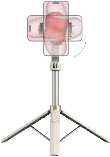 Smallrig St-25 Selfie Stick Trepied Alb
