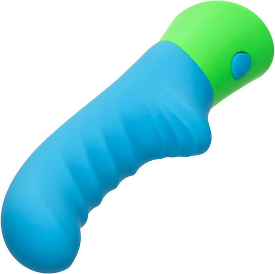 Calexotics Ridged-g Vibrator Δονητής G-Spot Μπλε