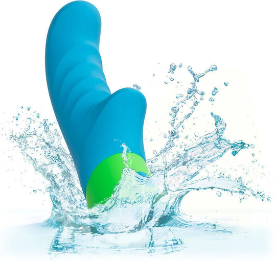 Calexotics Ridged-g Vibrator Δονητής G-Spot Μπλε