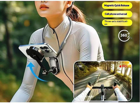 Funsnap Scs-nh001 Magnetic Neck Support Stand Grey