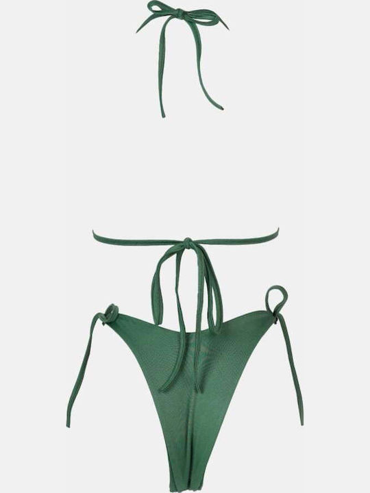 Set Bikini Τριγωνάκι Χακι