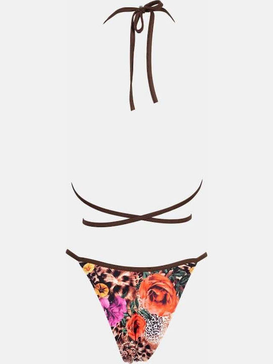 Set Bikini Dreieck Orange