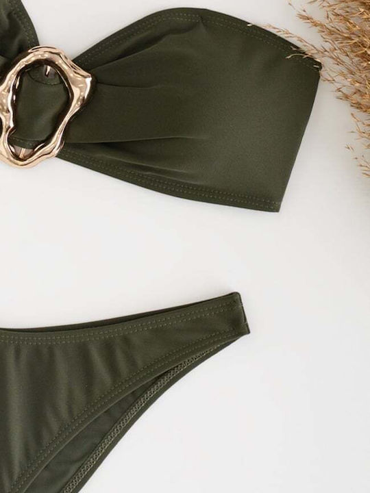 Set Bikini Χακι