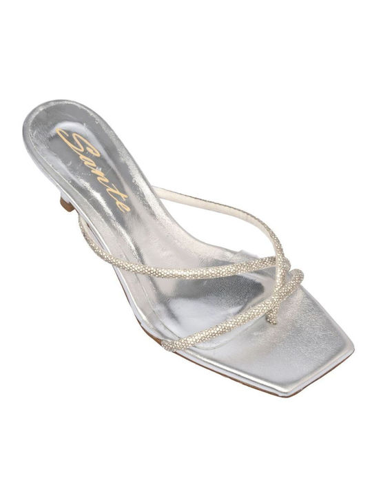 Leather Sandals White