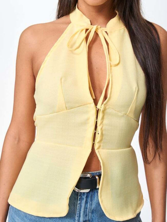Women's Blouse Yellow