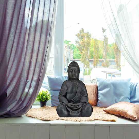 Relaxdays Figurină Decorativă Buddha Din Material Ceramic 50x25x50cm
