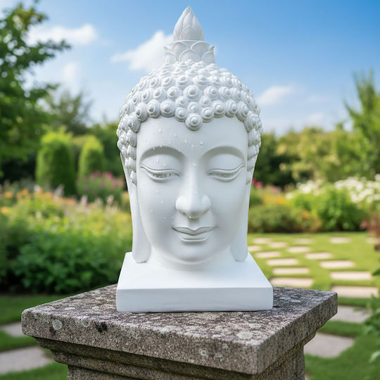 Relaxdays Figurină Decorativă Buddha Din Polirosină 60x30x30cm