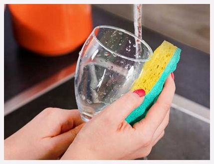 Vileda Glitzi Always Clean Viscose Sponge 2 Pcs