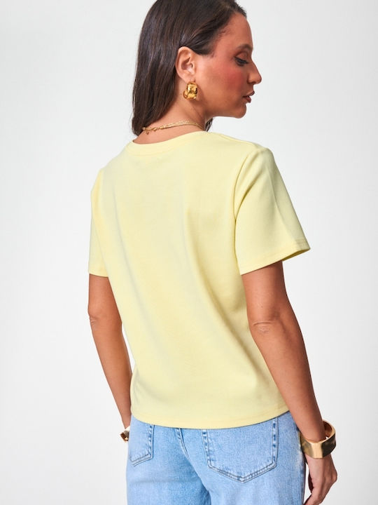 Women's T-shirt Yellow