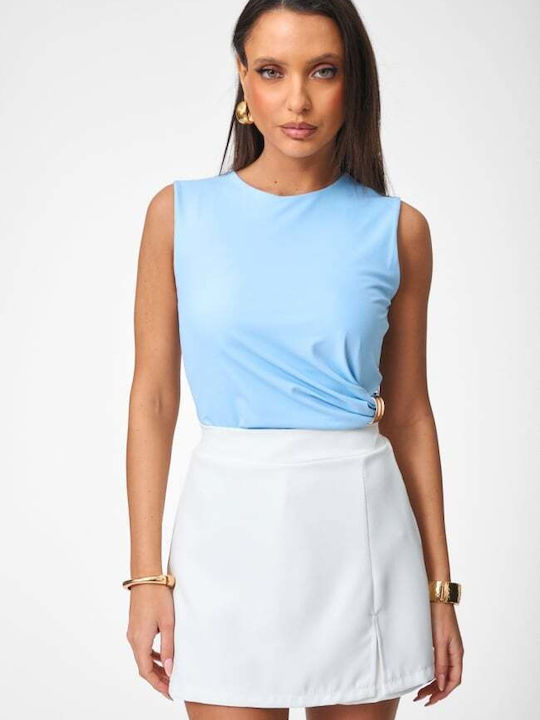 Women's Blouse Light Blue