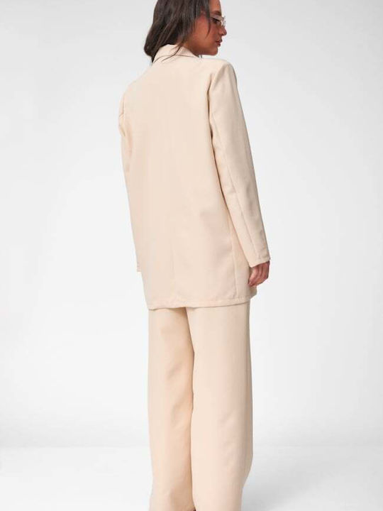 Women's Beige Set with Trousers