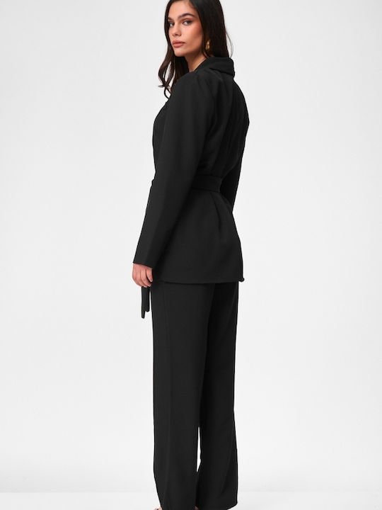 Women's Black Set with Trousers
