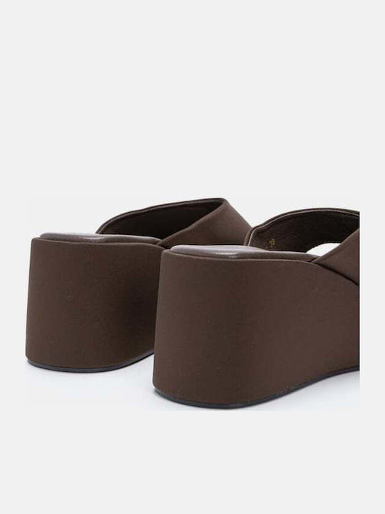 Platforme Dama Tip Slip On Maro