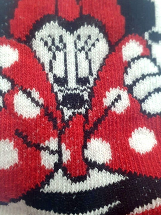 Disney Παιδικές Κάλτσες Minnie Red