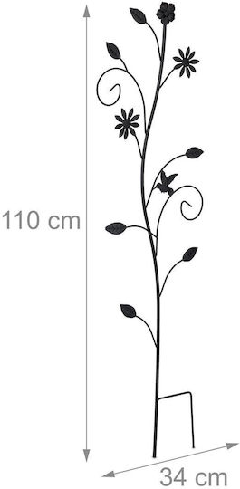 Relaxdays Plant Support Stick 34cm Steel