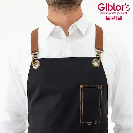 Giblor's Waiter Barista Bartender Waist Apron Khaki